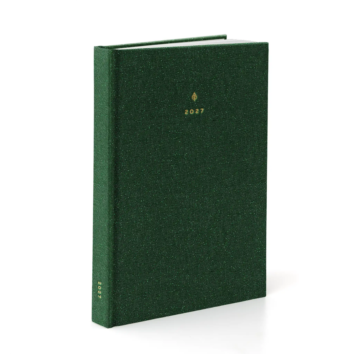 2027 A5 Minimalist Vertical Planner (Hardcover, Heritage 120gsm) in Mystic Forest #color_mystic forest