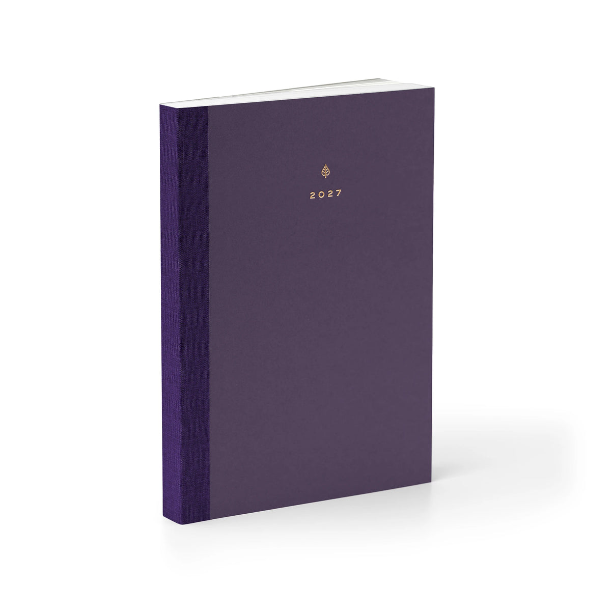 2027 A5 Minimalist Vertical Planner (Paper Flex, Heritage 120gsm) in Plum #color_plum