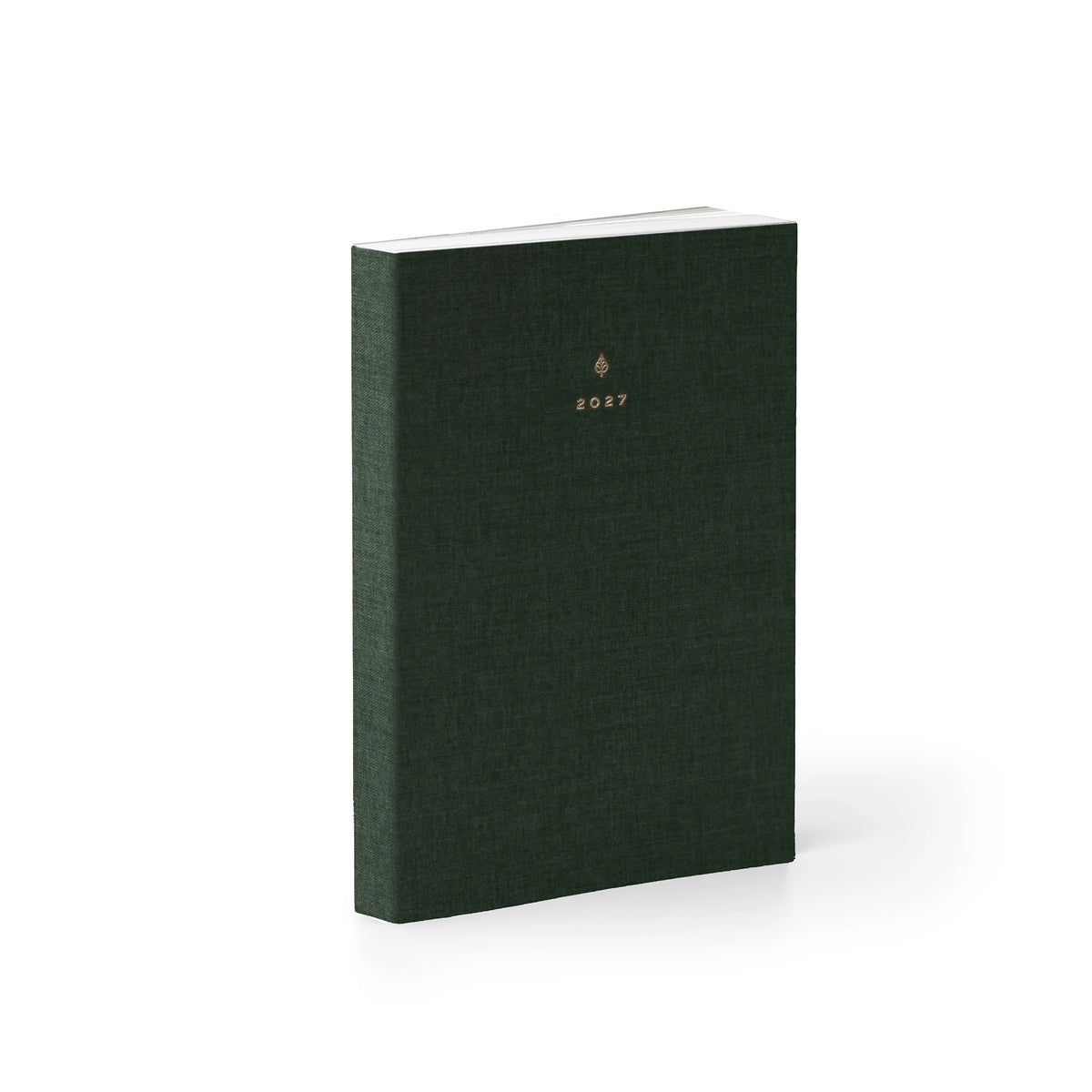 2027 A6 Daily Planner (Cloth Flex, 70gsm) in Woodlands #color_woodlands