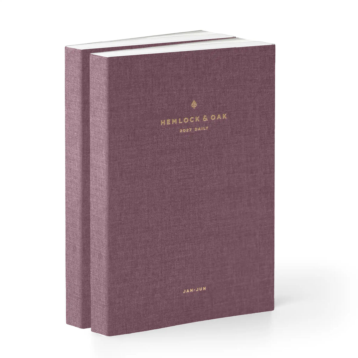 2027 Minimalist Daily Duo (Cloth Flex, Heritage 120gsm) in Wild Rose #color_wild rose