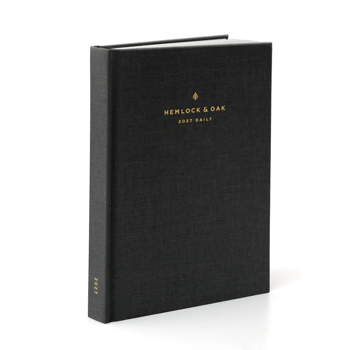 2027 Signature Daily Planner (Hardcover, A5+, Archivist 70gsm) in Charbon #color_charbon