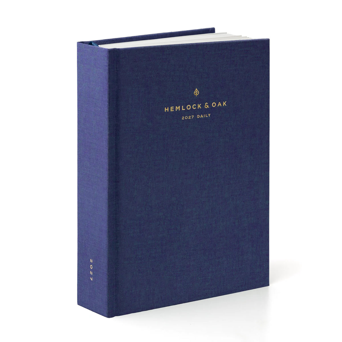 2027 Minimalist Daily Planner (Hardcover, Heritage 120gsm) in Wild Indigo #color_wild indigo