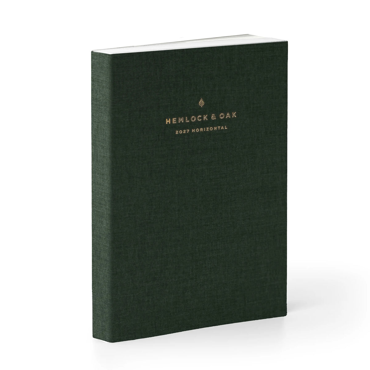 2027 Horizontal Planner (Cloth Flex, Heritage 120gsm) in Woodlands #color_woodlands