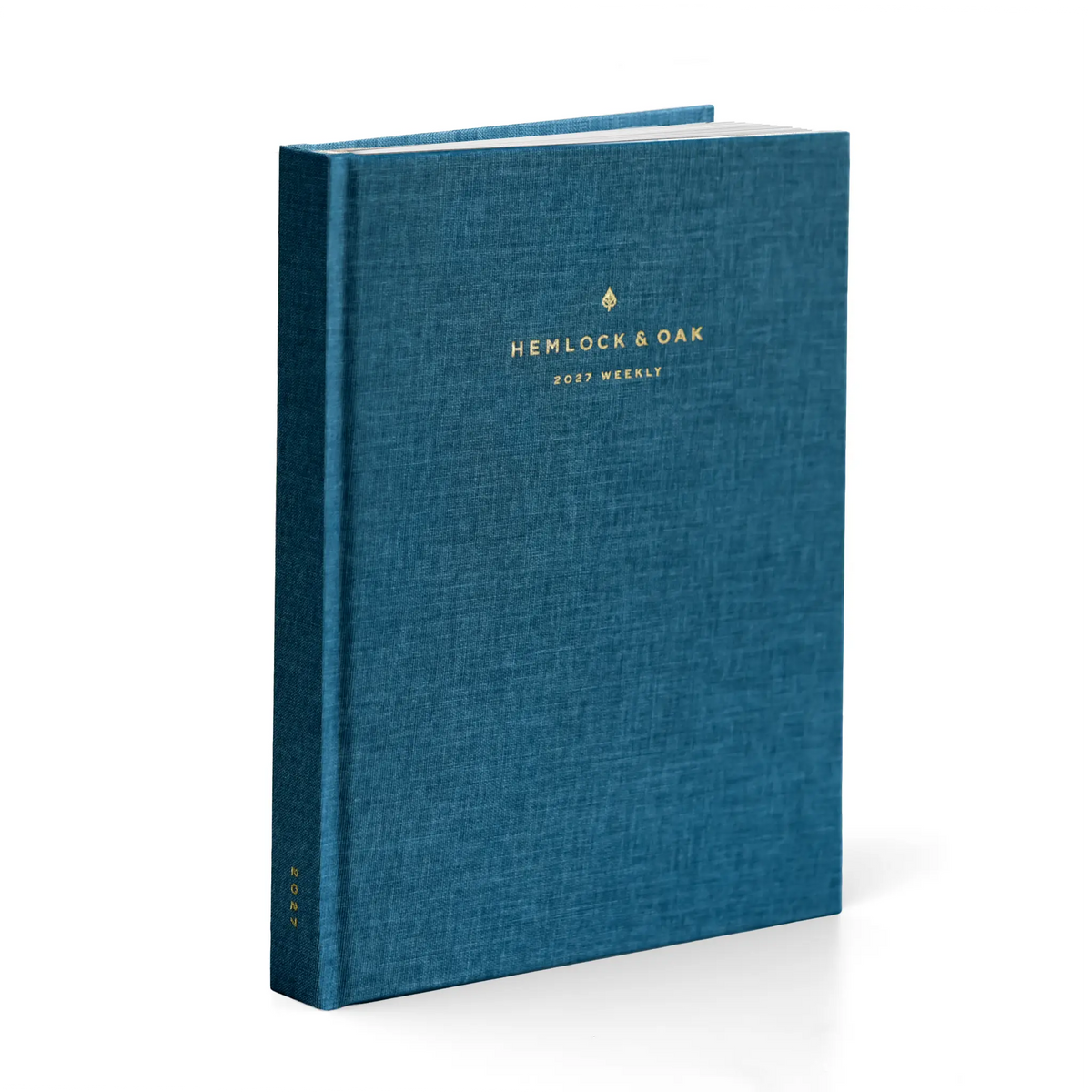 2027 Weekly Planner (Hardcover, Vertical, Heritage 120gsm) in Riviere #color_riviere