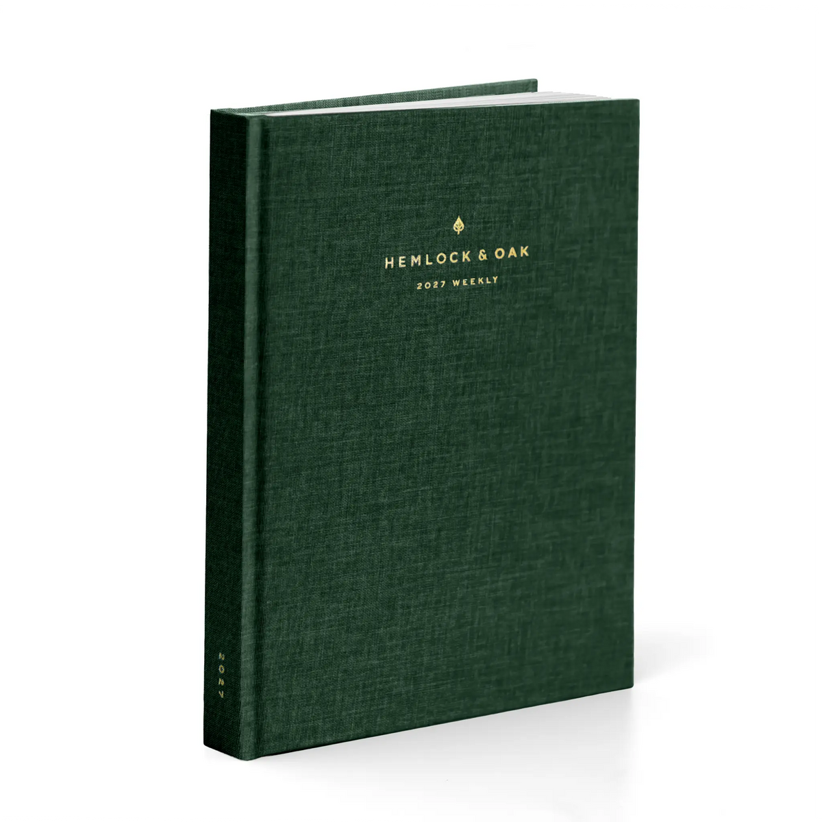 2027 Weekly Planner (Hardcover, Vertical, Heritage 120gsm) in Woodlands #color_woodlands