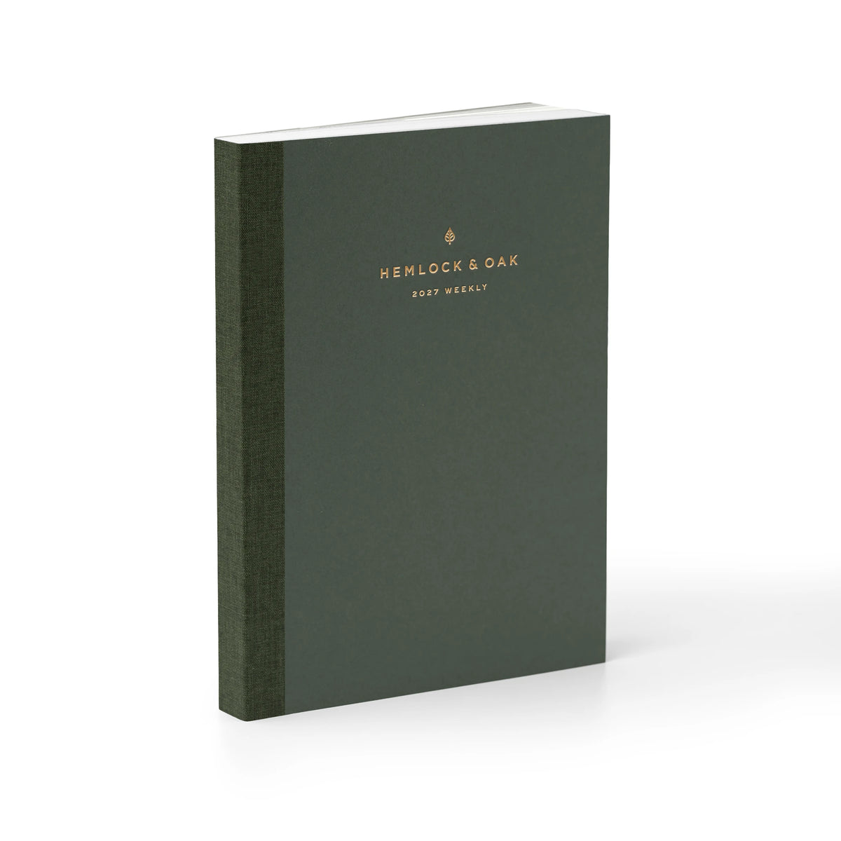 2027 Weekly Planner (Paper Flex, Heritage 120gsm) in Moss #color_moss