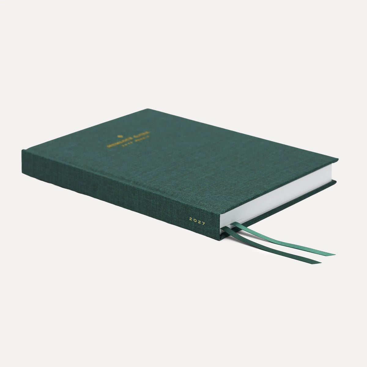2027 Weekly Planner (Hardcover, Vertical, Heritage 120gsm) in Enchanted Forest #color_enchanted forest