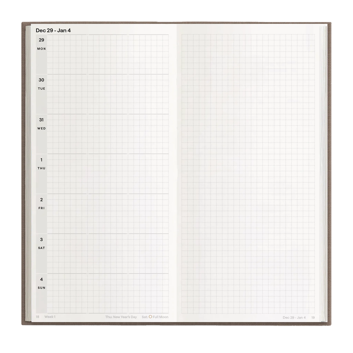 Hemlock & Oak dated planners in Fawn #color_fawn