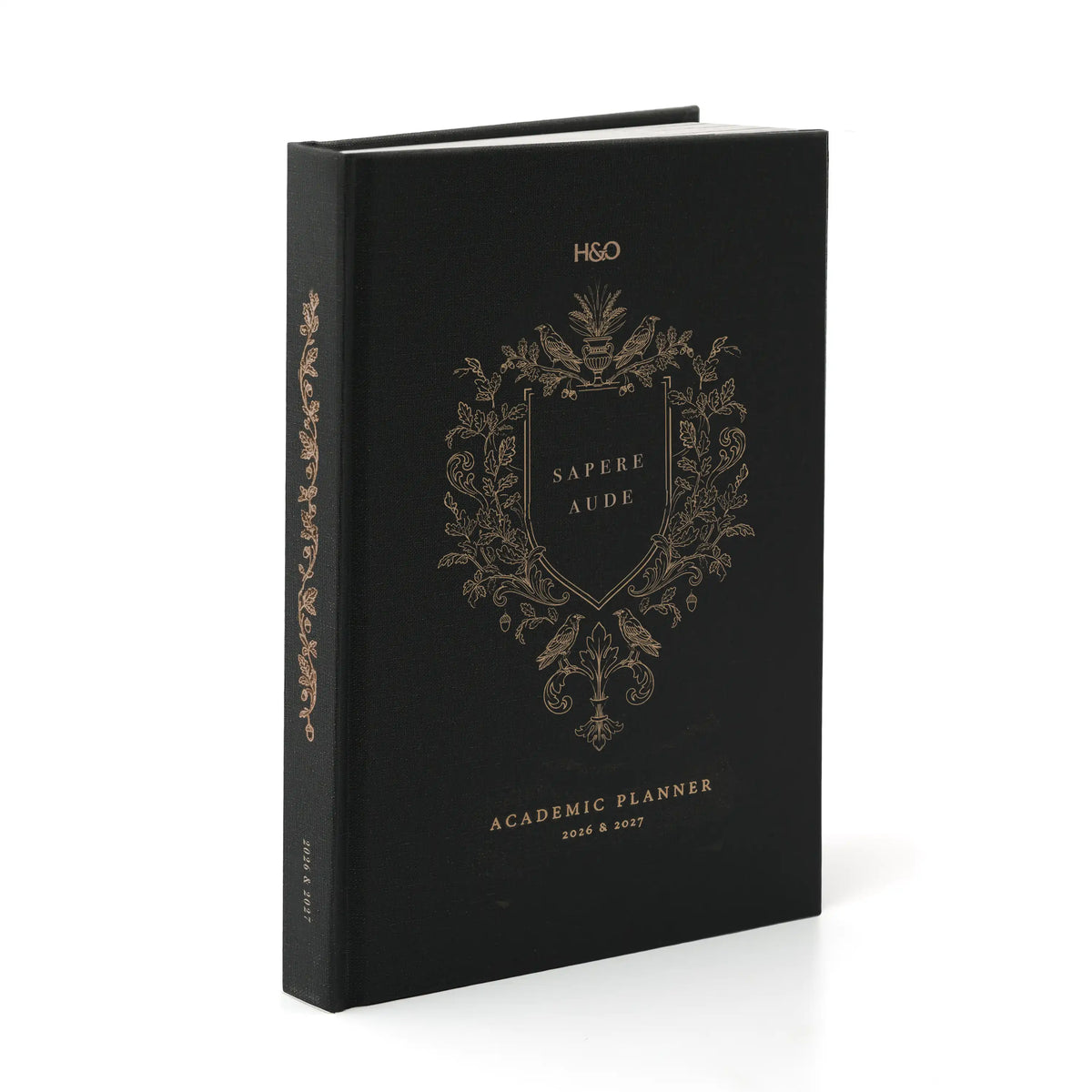 26-27 Academic Planner Special Edition (Hardcover, A5, Archivist 70gsm) in Charbon #color_charbon