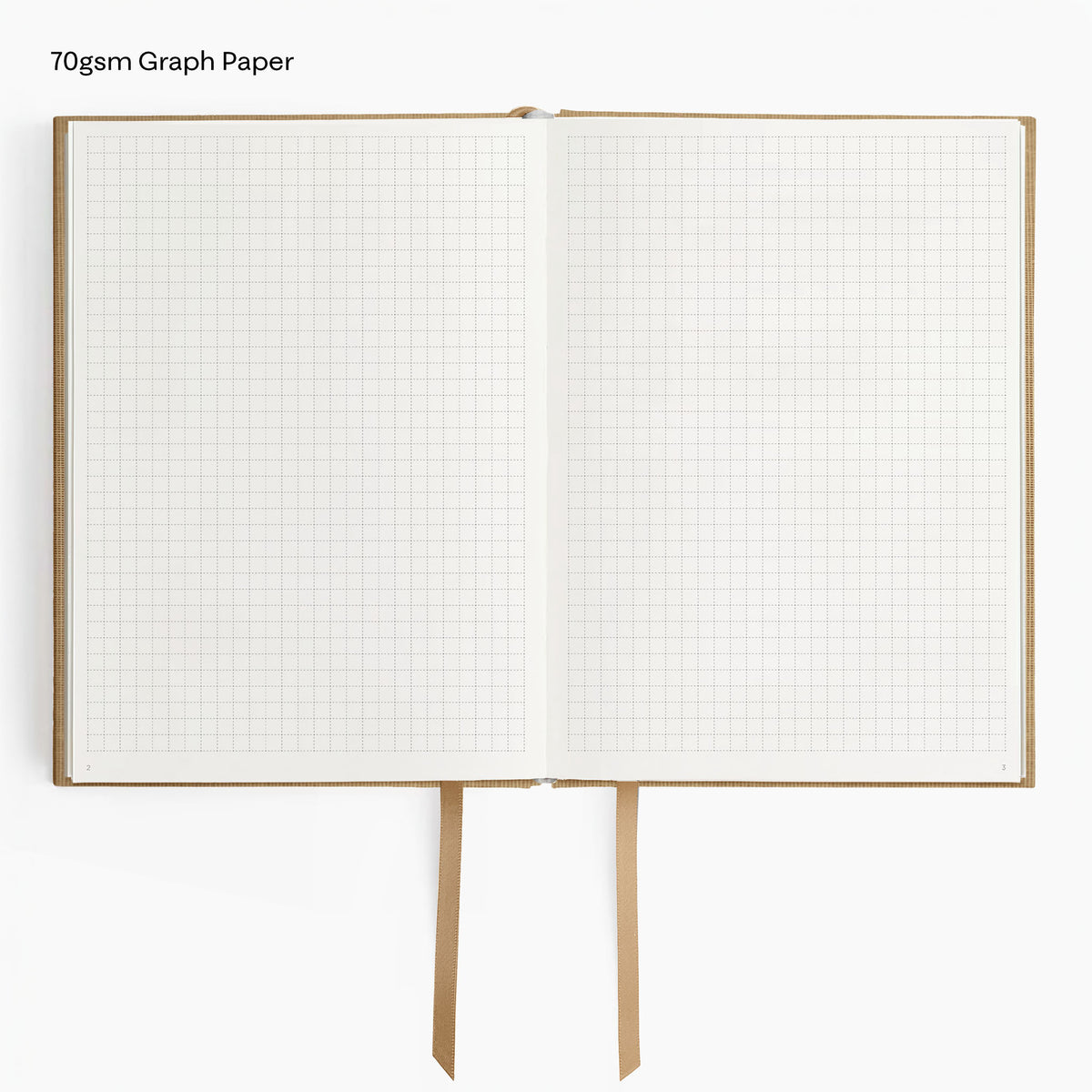 Graph Notebook (No Foil, Hardcover, 70gsm) in Buttercup #color_buttercup