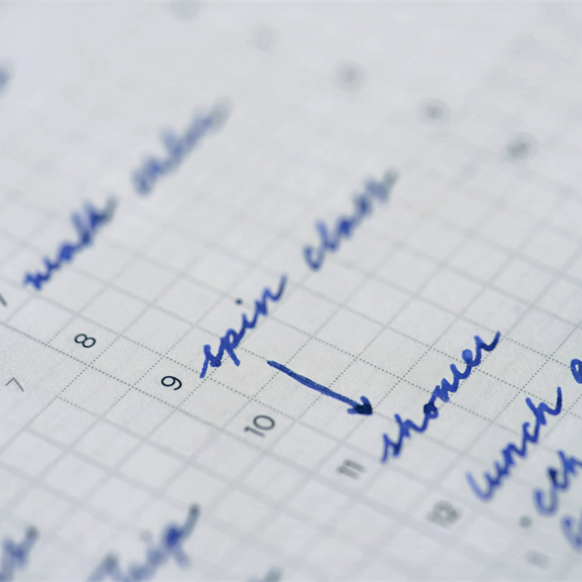 Undated Weekly & Daily Planner (12-Month, Paper Flex, 70gsm) - detail view