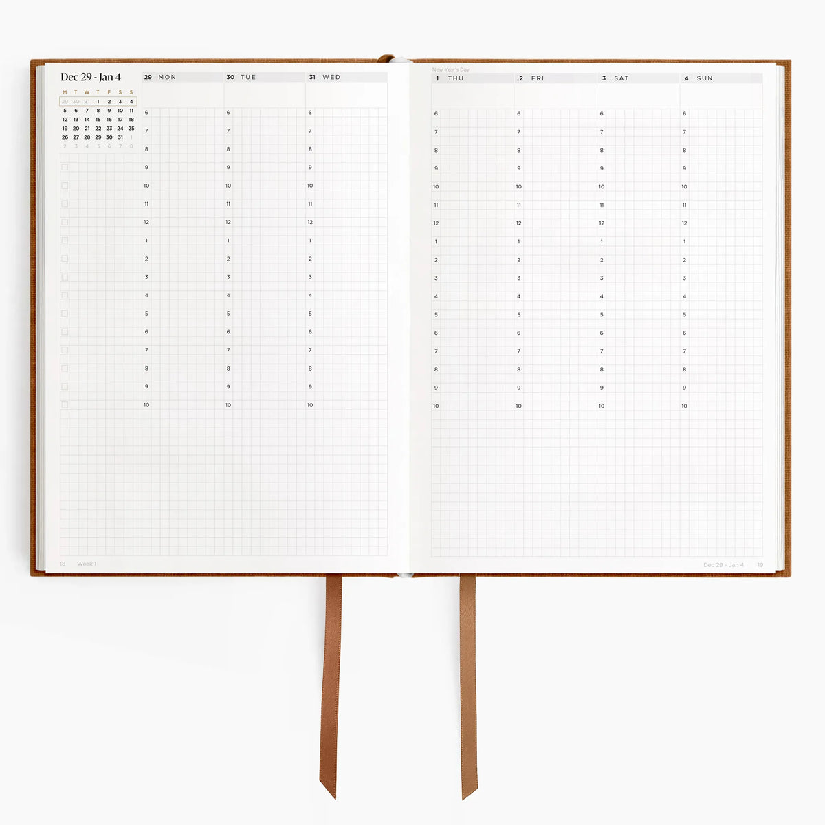 2026 B5 Minimalist Planner (Hardcover) in Autumnal #color_autumnal