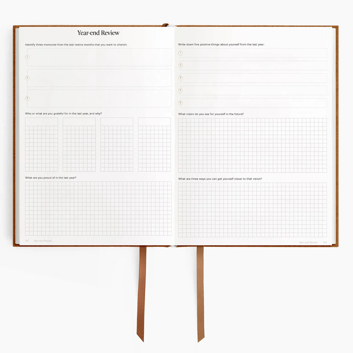Hemlock & Oak dated planners in Autumnal #color_autumnal