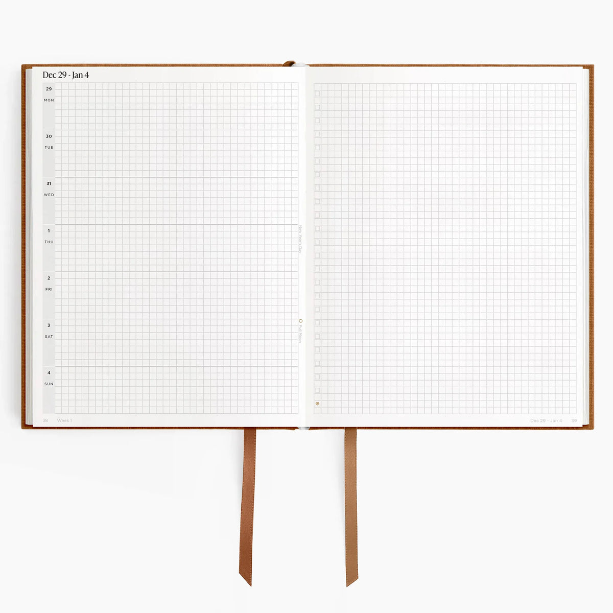 2026 Horizontal Planner (Hardcover) in Autumnal #color_autumnal