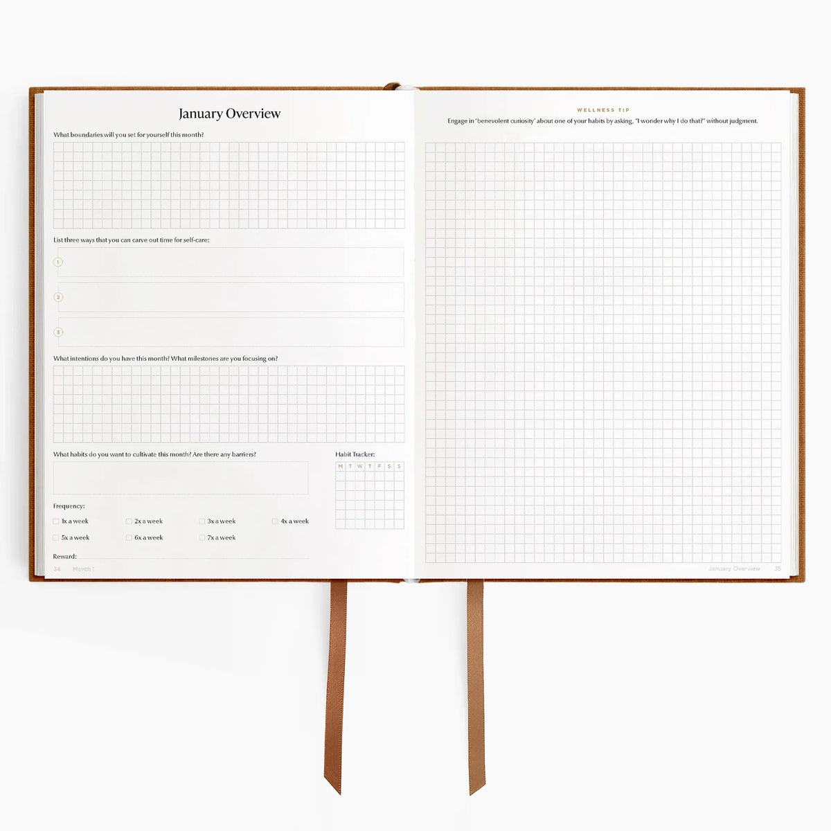 Hemlock & Oak dated planners in Autumnal #color_autumnal
