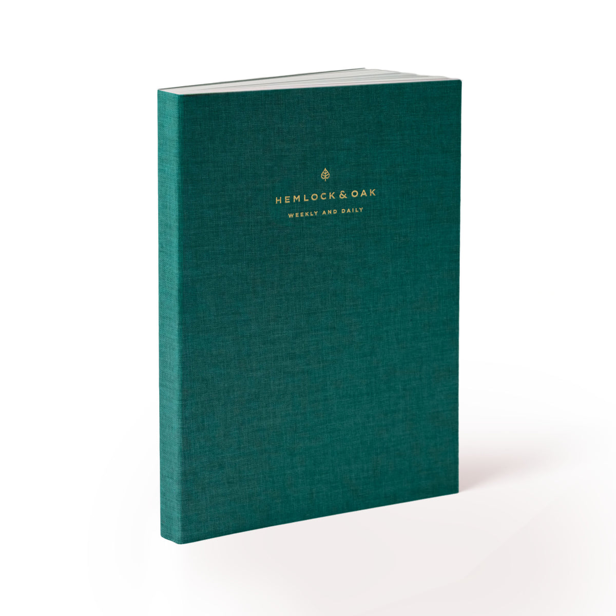 Undated Weekly & Daily Planner (12-Month, Cloth Flex, 70gsm) in Enchanted Forest #color_enchanted forest