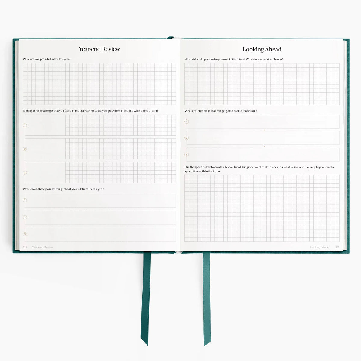 Hemlock & Oak dated planners in Enchanted Forest #color_enchanted forest
