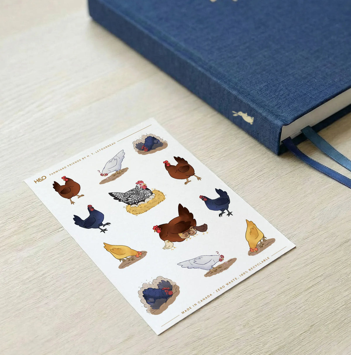 Farmyard Friends Stickers - detail view