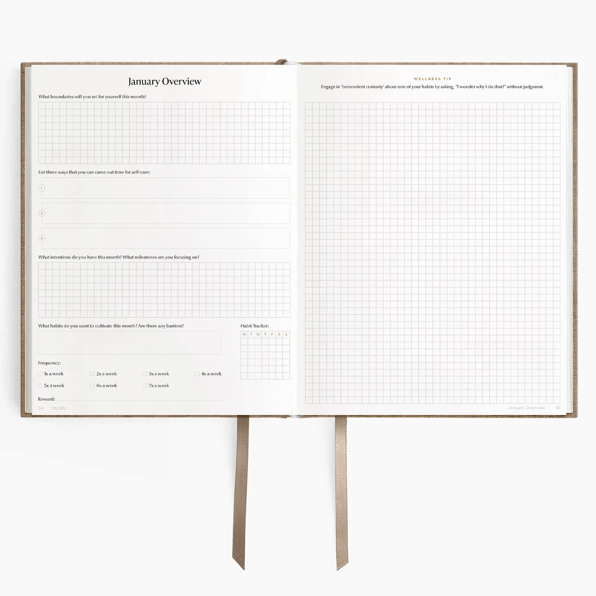 Hemlock & Oak dated planners in Fawn #color_fawn