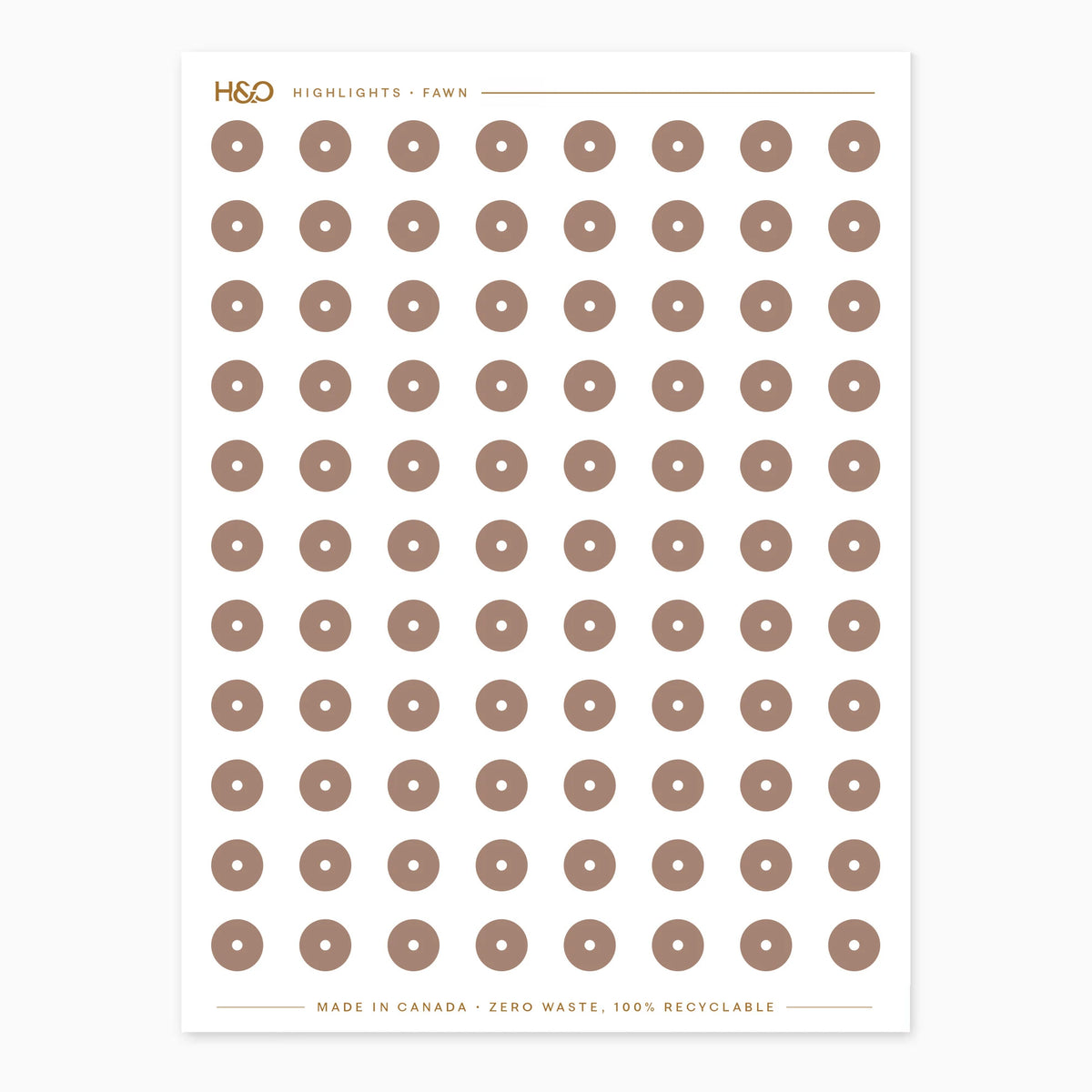 Highlights Stickers in Fawn #color_fawn