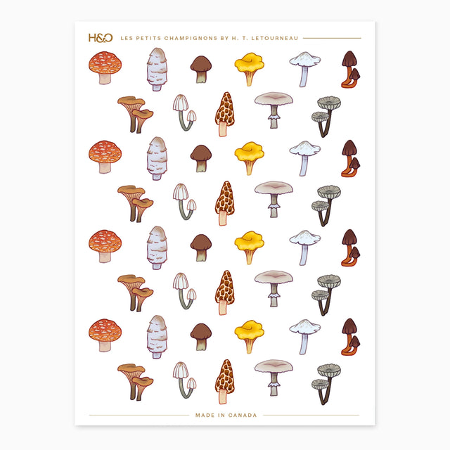 Les Petits Champignons Stickers