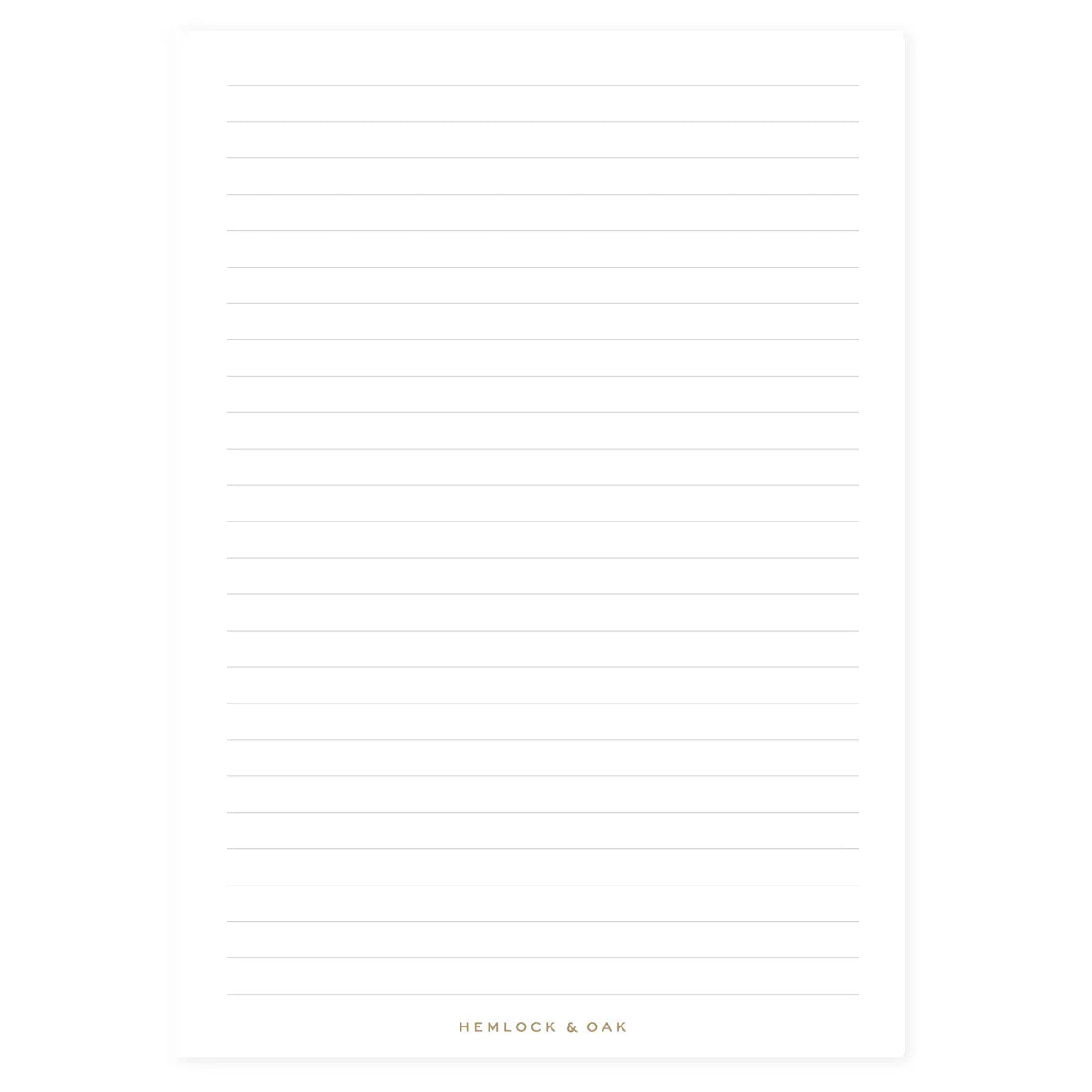 Lined Notepad - Made in Canada