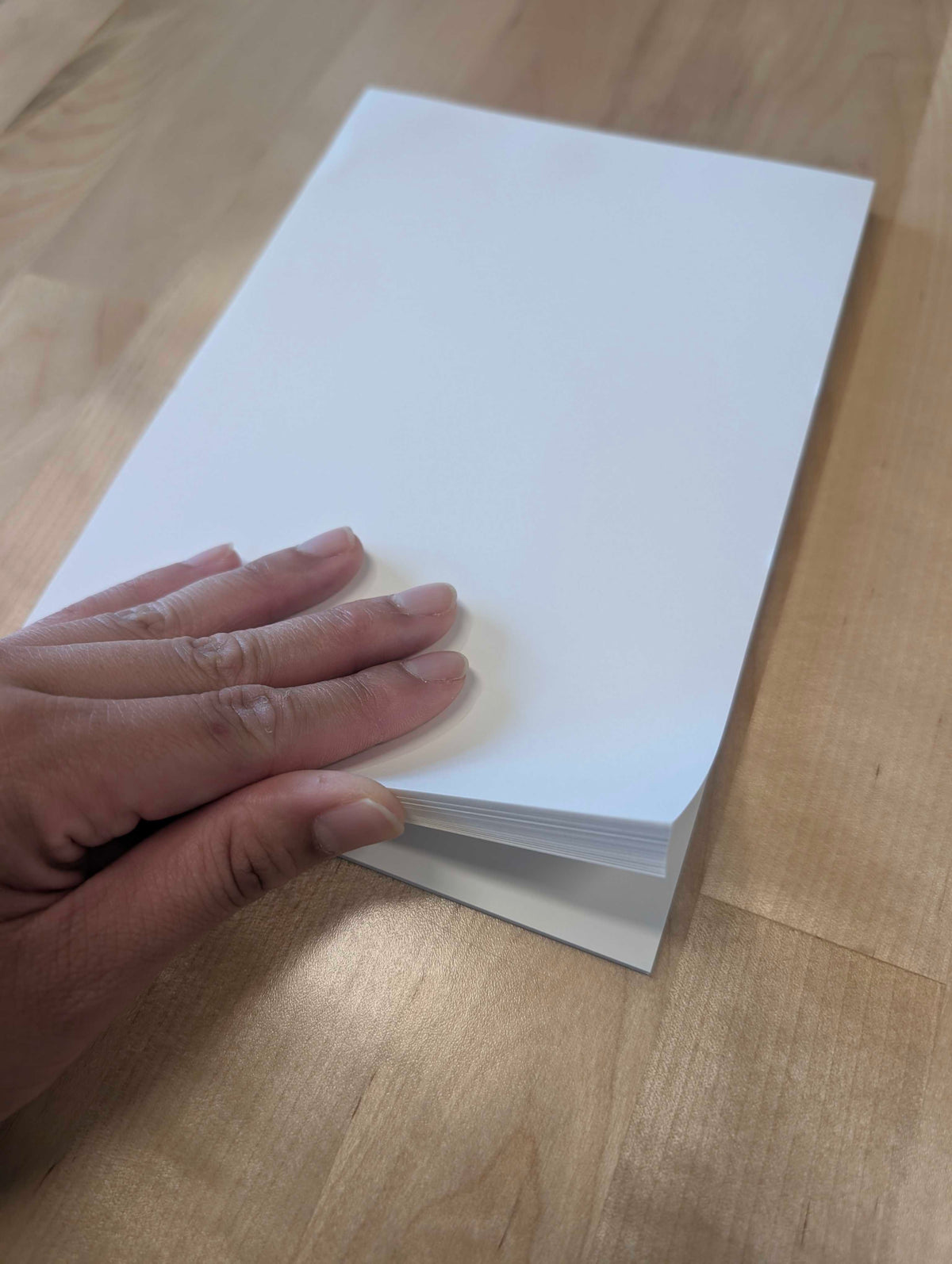 Blank Notepad (A5, Archivist 70gsm) - detail view