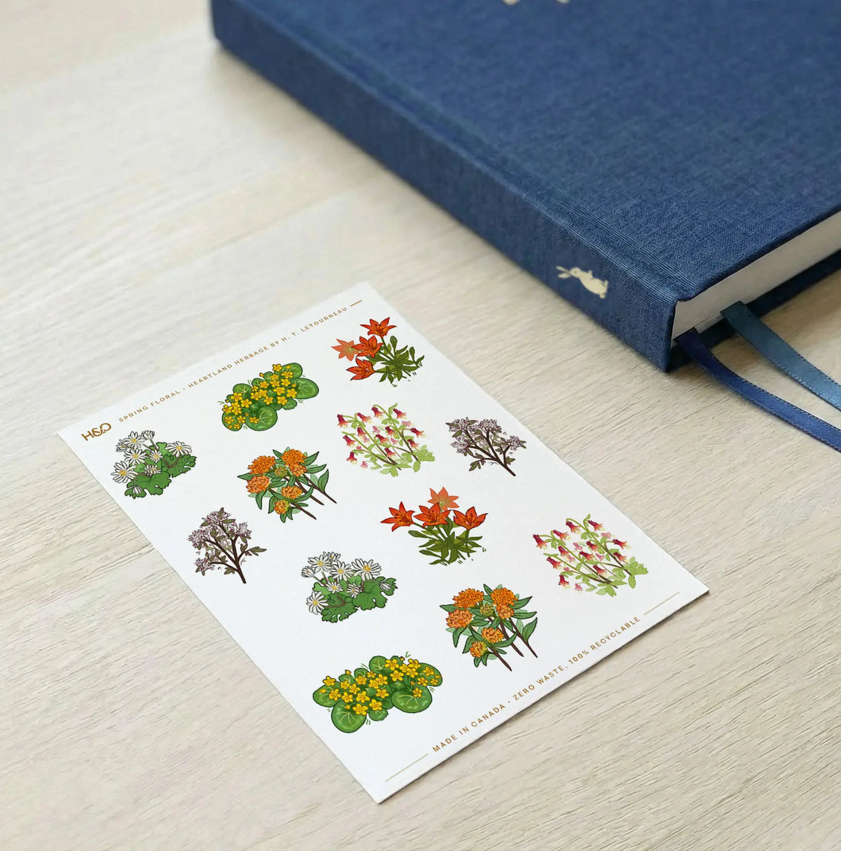 Spring Florals - Heartland Herbage Stickers - Planner Stickers