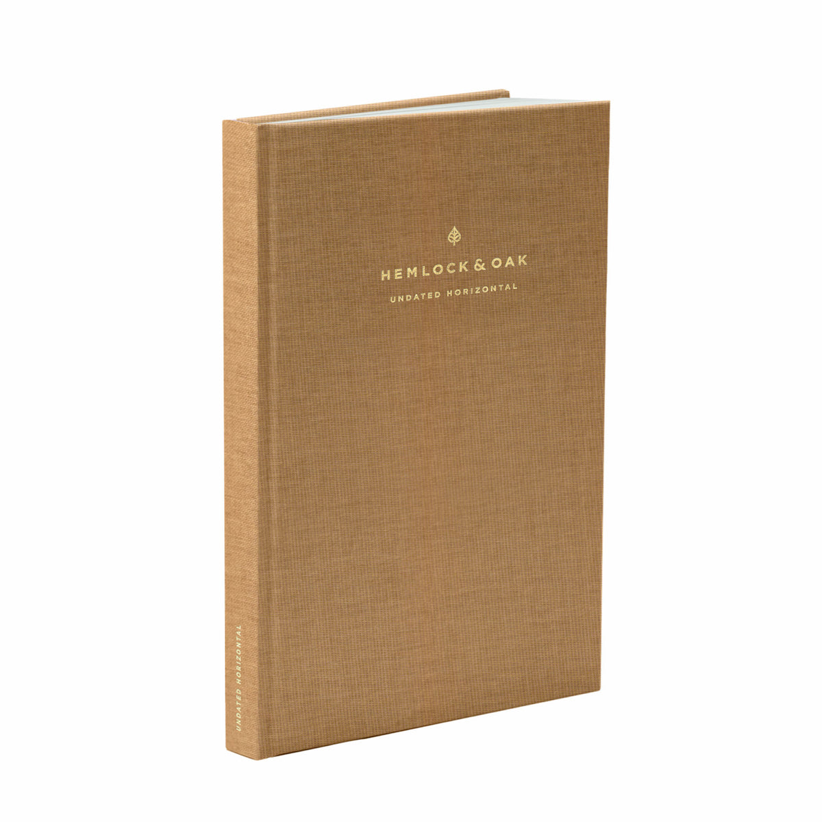 Undated Horizontal Weekly Planner (12-Month, Hardcover, 120gsm) in Buttercup #color_buttercup
