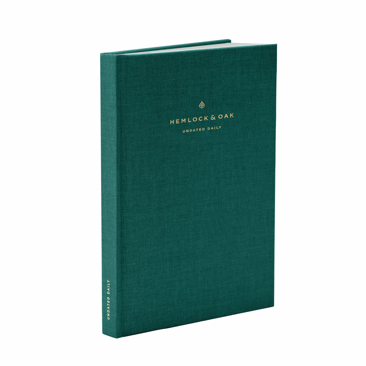 Undated Daily Planner (6-Month, Hardcover, 120gsm) in Enchanted Forest #color_enchanted forest