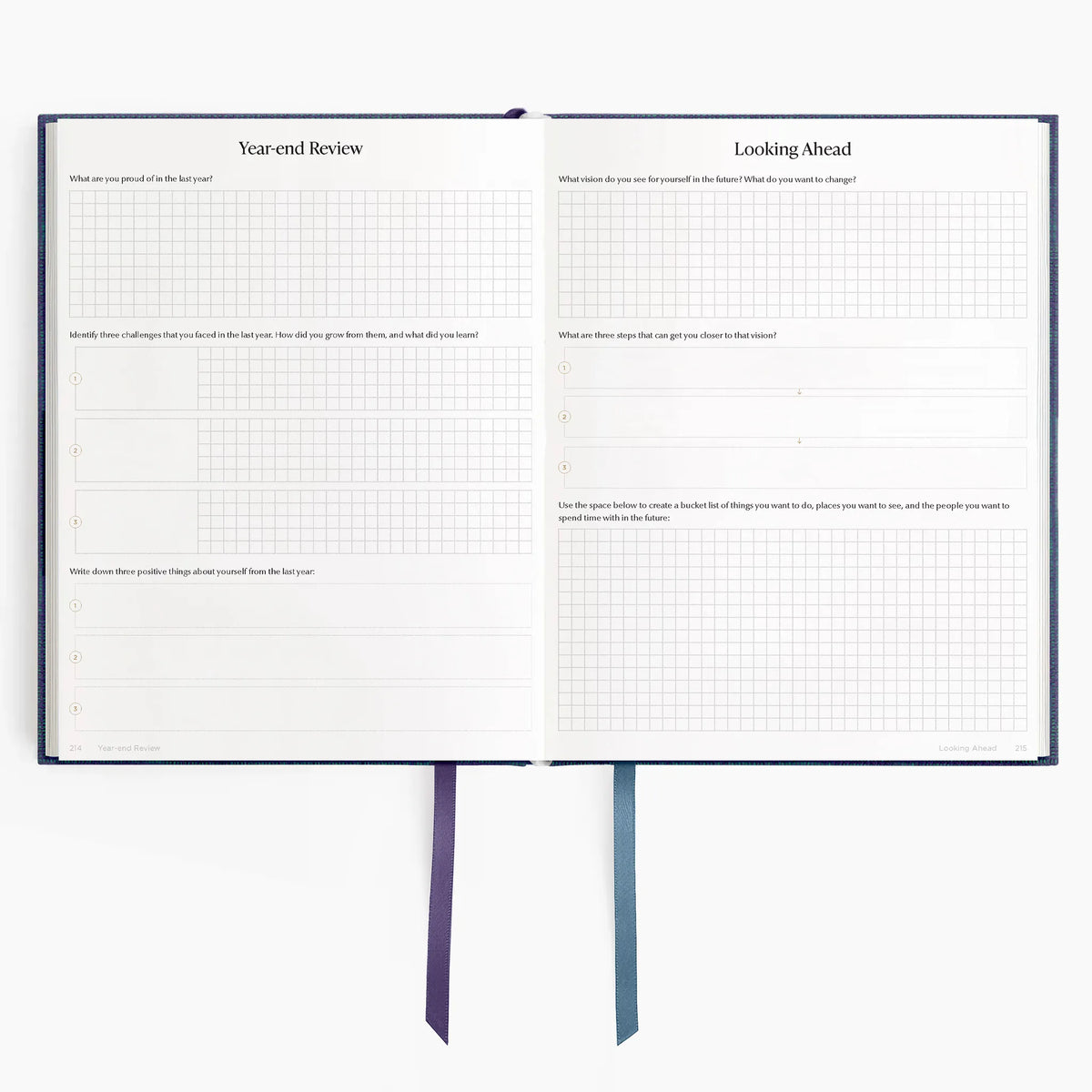 Hemlock & Oak dated planners in Wild Indigo #color_wild indigo