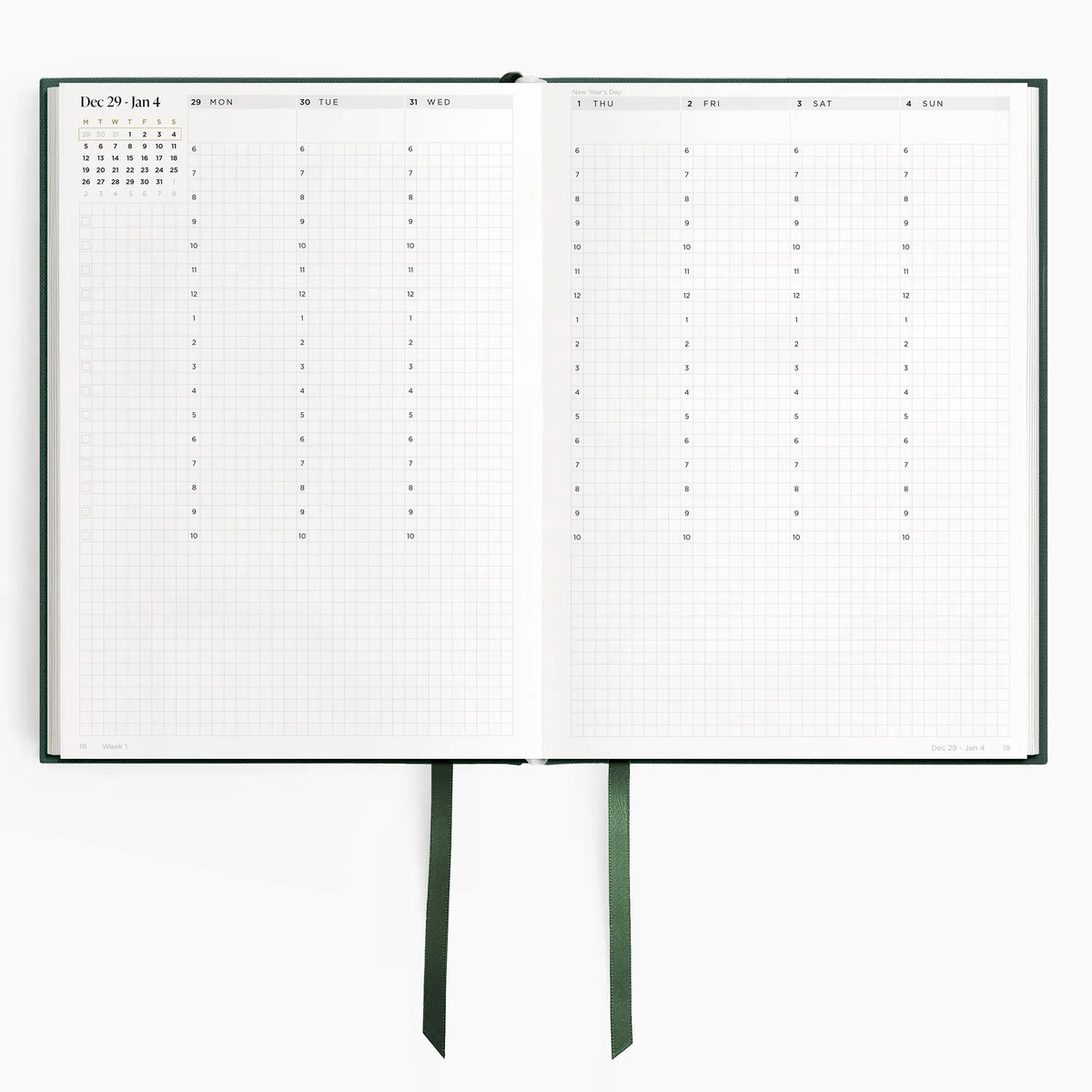 2026 B5 Minimalist Planner (Hardcover) in Woodlands #color_woodlands