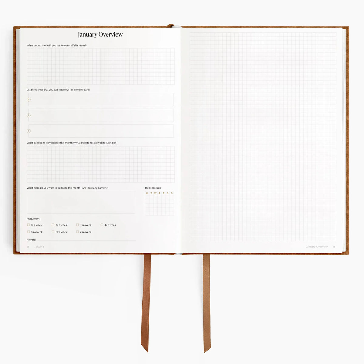 2026 B5 Minimalist Planner (Hardcover) in Autumnal #color_autumnal