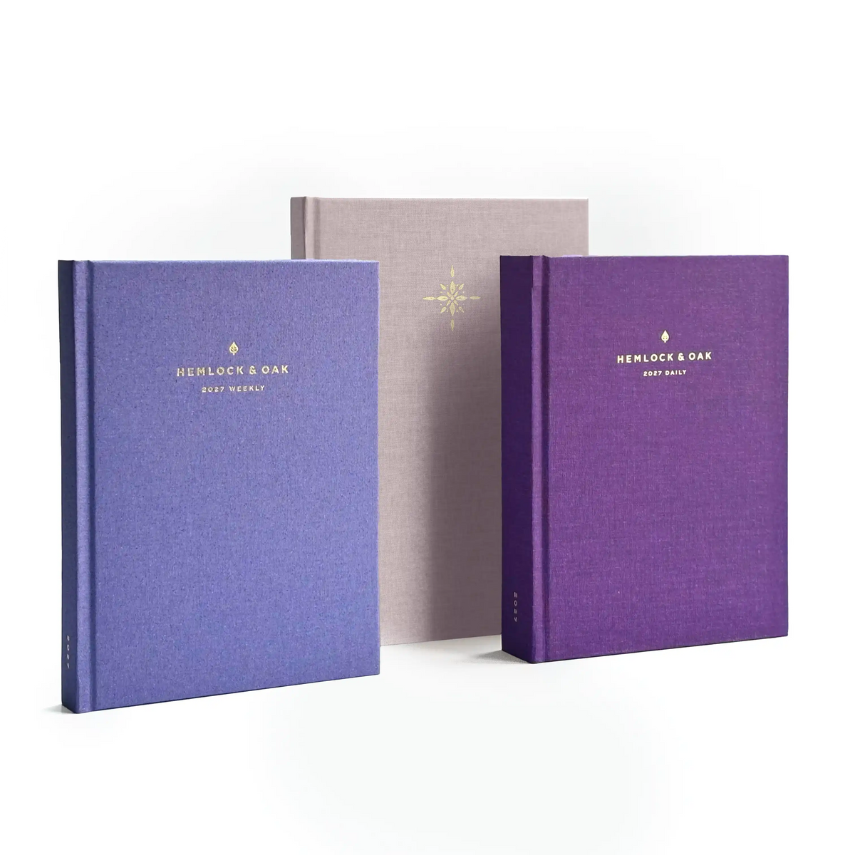 2027 Violet Hour Planner Bundle with Luminé Graph Notebook #foil type_luminé