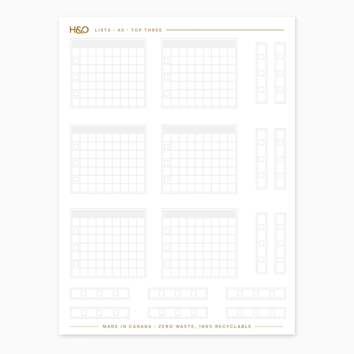 #variant_Minimalist A5 Vertical Weekly