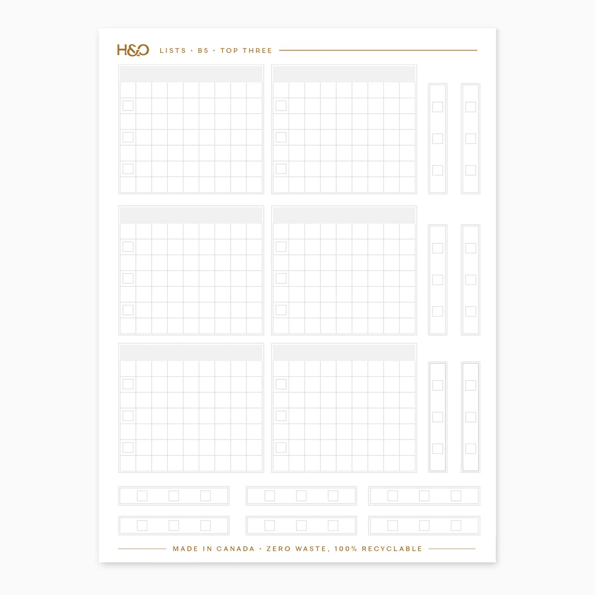 #variant_Minimalist B5 Vertical Weekly