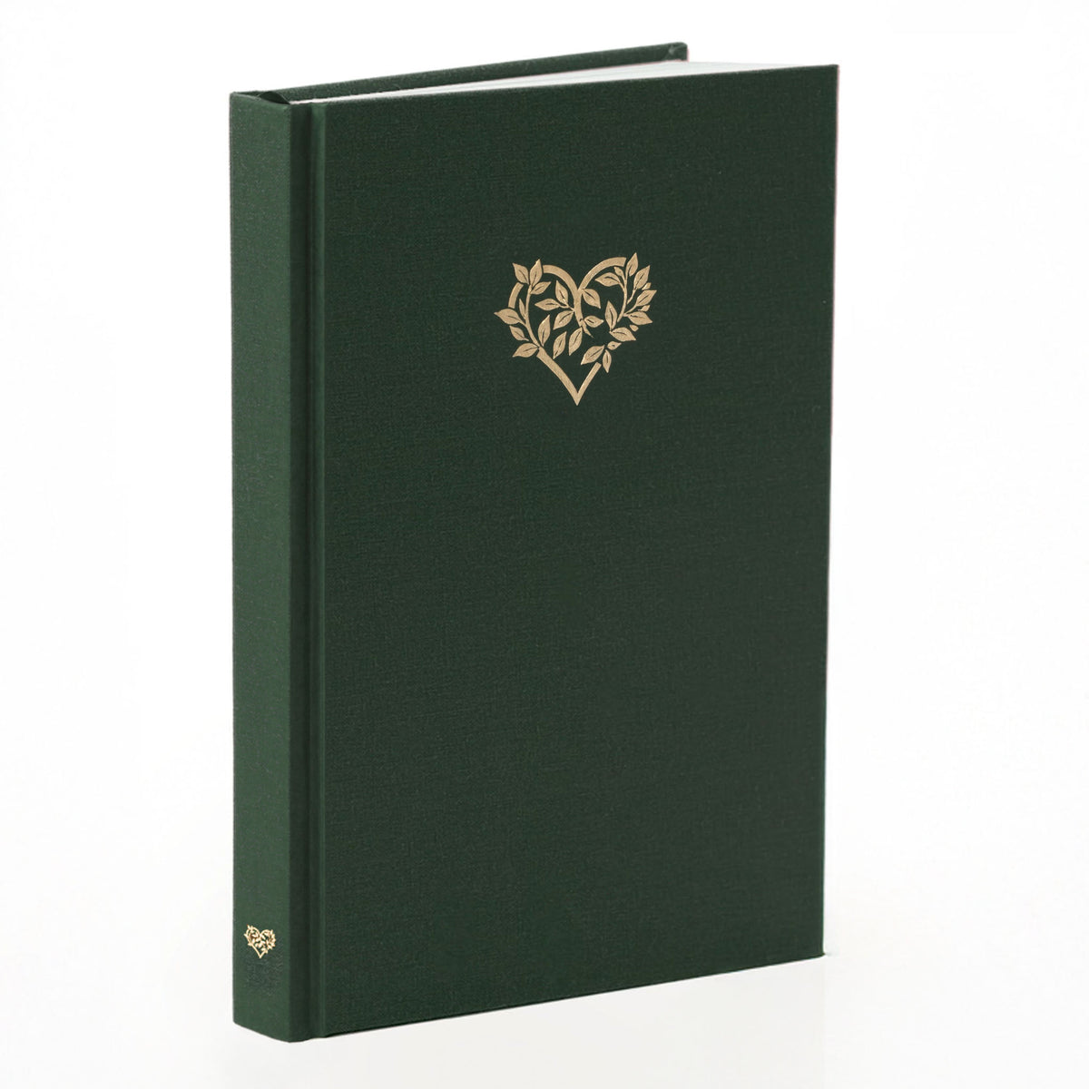 Imperfect Heart of The Forest Graph Notebook (150gsm, Hardcover) in Woodlands - detail view #color_woodlands
