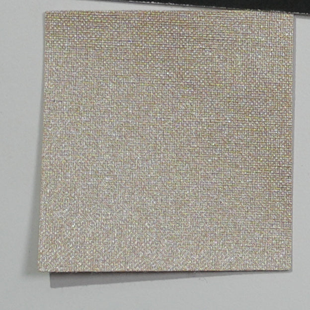 Natural Pearl metallic bookcloth close-up showing the reflective weave #color_natural pearl