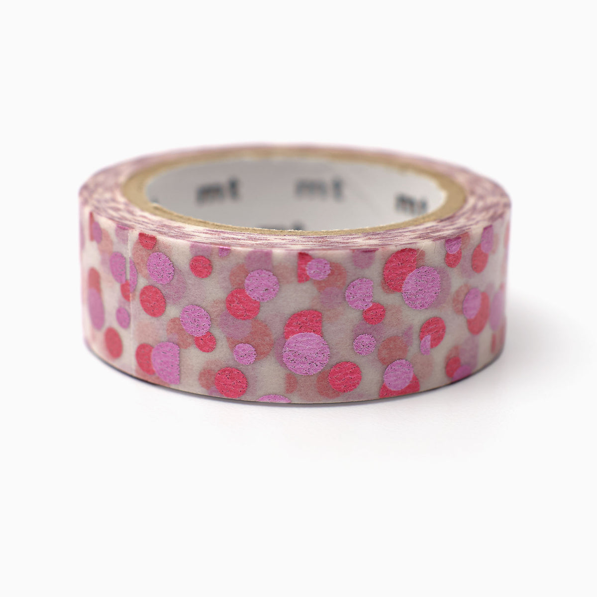 MT Washi - Pattern in Pink Bubbles #color_pink bubbles
