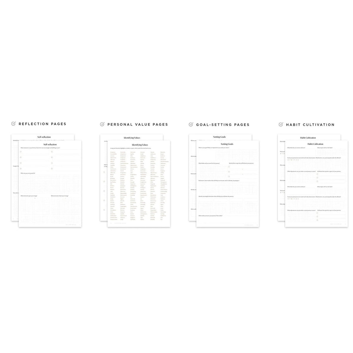 2027 Weekly Planner (Hardcover, Vertical, Heritage 120gsm) - detail view