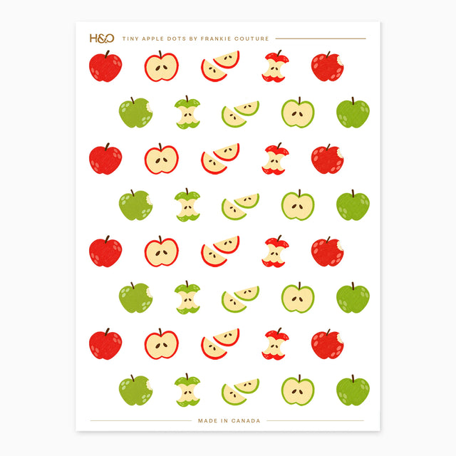 Tiny Apple Dots Stickers