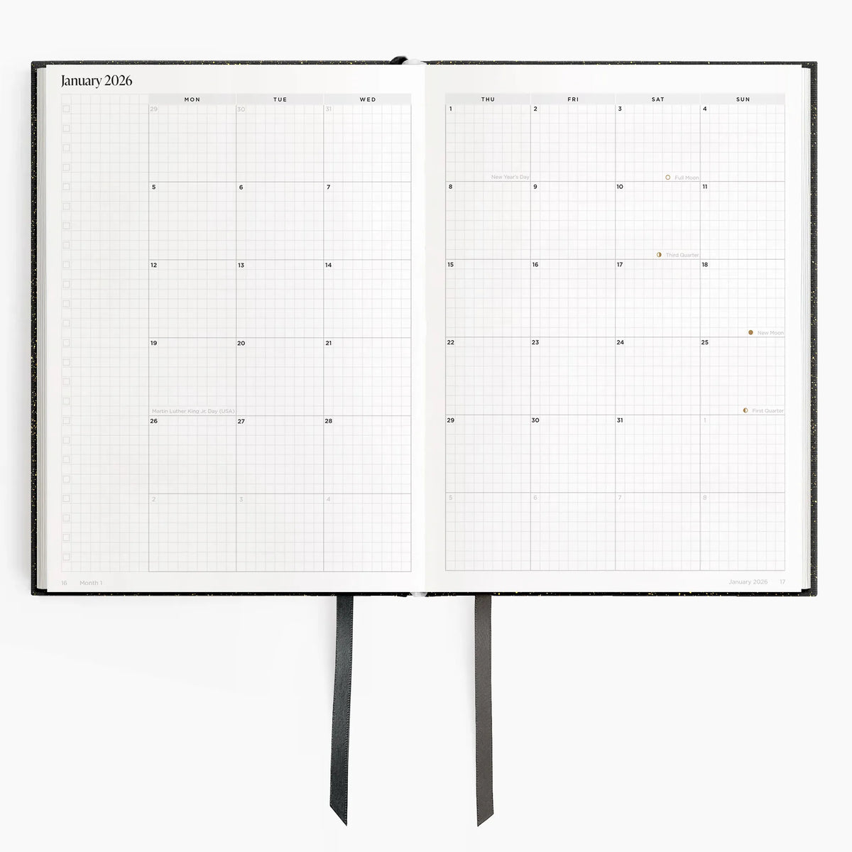 2026 B5 Minimalist Planner (Hardcover) in Witching Hour #color_witching hour