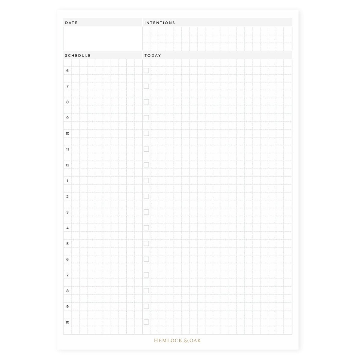 Daily Notepad - Made in Canada #color_