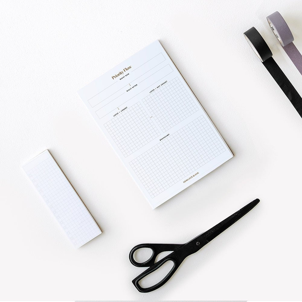 Priority Flow Notepad - detail view #color_